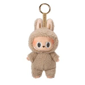 AUTHENTIC POPMART LABUBU-Toffee- Plush Pendant Keychain